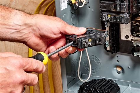 how do i change a breaker in my electrical box|replacing a breaker box.